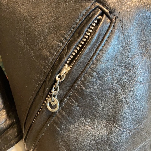 Schott Bros Perfecto One Star Leather Motorcycle Jacket - RARE VINTAGE 60s-70s - Picture 7 of 14